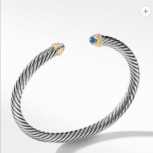David Yurman Blue Topaz Bracelet